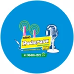 Logo da rádio Rádio Poderosa FM ao vivo online
