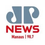 Logo da rádio Rádio Jovem Pan News 98.7 FM ao vivo online