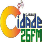Logo da rádio Rádio Cidade 26 FM ao vivo online