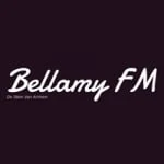 Logo da rádio Bellamy 91.6 FM ao vivo online