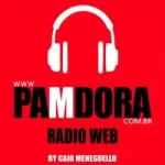 Logo da rádio Pamdora Rádio Web ao vivo online