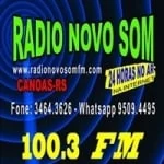 Logo da rádio Rádio Novo Som ao vivo online