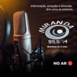Logo da rádio Rádio FM Miranda 99 ao vivo online