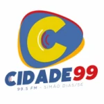Logo da rádio Rádio Cidade 99.5 FM ao vivo online