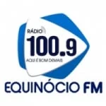 Logo da rádio Rádio Equinócio FM 100.9 ao vivo online