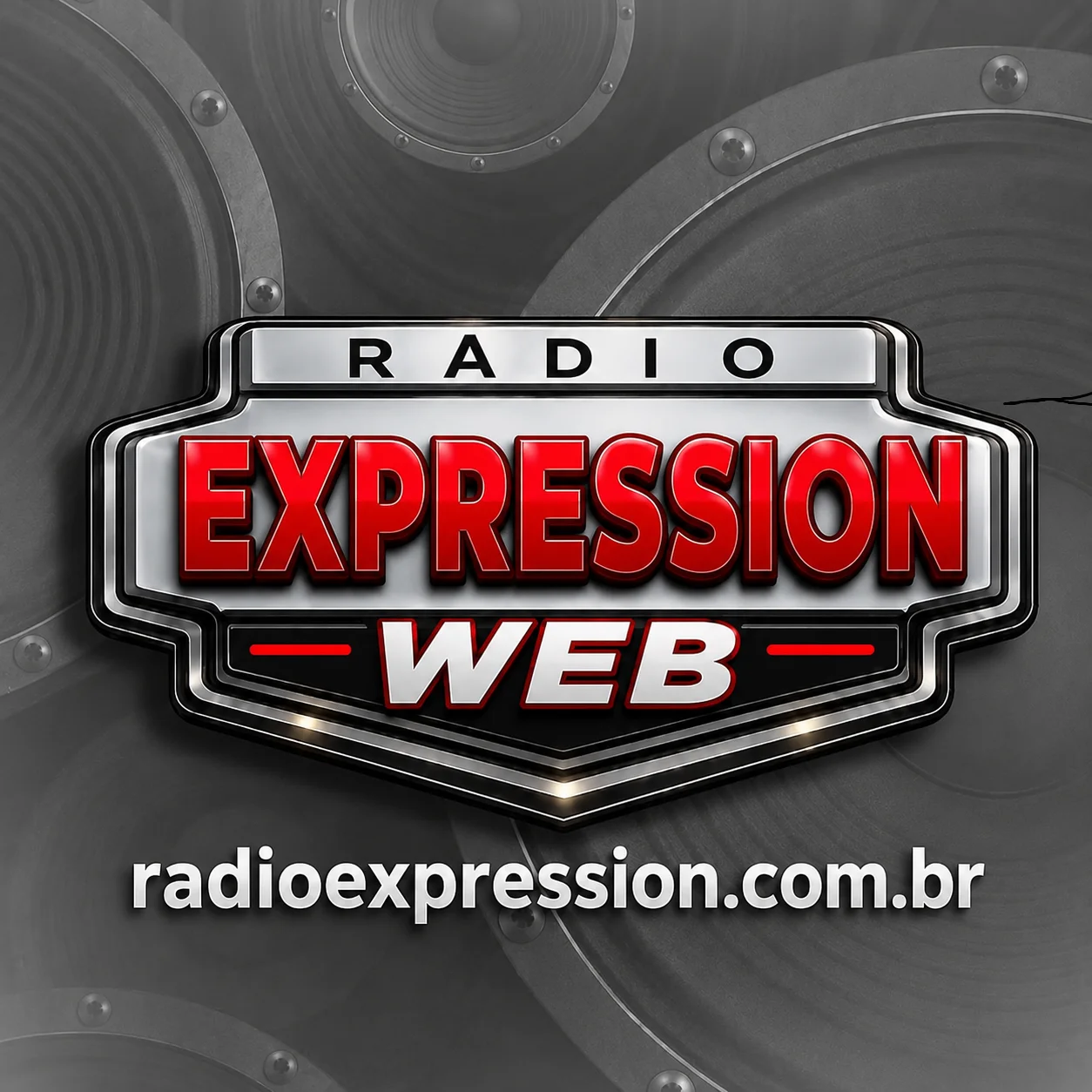 Logo da rádio Expression Web Radio ao vivo online