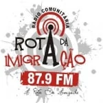 Logo da rádio Rádio Rota da Imigração 87.9 FM ao vivo online