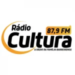 Logo da rádio Rádio Cultura FM ao vivo online