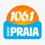 Logo da rádio Rádio Praia 106.1 FM ao vivo online