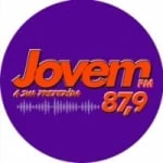 Logo da rádio Jovem FM Benevides 87.9 ao vivo online