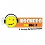 Logo da rádio Rádio Rochedo 104.9 FM ao vivo online