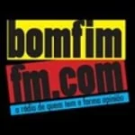 Logo da rádio Bomfim FM ao vivo online
