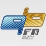 Logo da rádio Rádio 96 FM ao vivo online