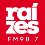Logo da rádio Rádio Raízes 98.7 FM ao vivo online