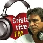 Logo da rádio Cristo Vive FM ao vivo online