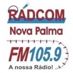 Logo da rádio Rádio Nova Palma 105.9 FM ao vivo online