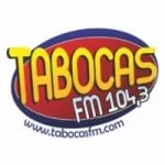 Logo da rádio Tabocas FM ao vivo online
