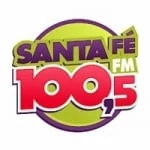 Logo da rádio Rádio Santa Fé 100.5 FM ao vivo online
