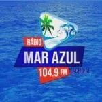Logo da rádio Rádio Mar Azul 104.9 FM ao vivo online