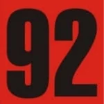 Logo da rádio Rádio 92 FM ao vivo online