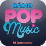 Logo da rádio Rádio Pop Music ao vivo online