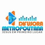 Logo da rádio Difusora Metropolitana ao vivo online