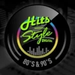 Logo da rádio Hits Style Digital ao vivo online