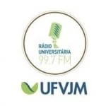Logo da rádio Rádio Universitária 99.7 FM ao vivo online