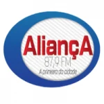 Logo da rádio Rádio Aliança 87.9 FM ao vivo online