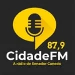 Logo da rádio Rádio Cidade 87.9 FM ao vivo online