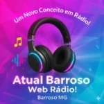 Logo da rádio Atual Barroso Web Rádio ao vivo online