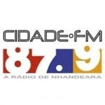Logo da rádio Rádio Cidade 87.9 FM ao vivo online