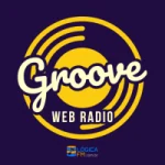 Logo da rádio Groove Web Radio ao vivo online