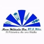 Logo da rádio Rádio Novo Milênio 87.5 FM ao vivo online