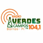 Logo da rádio Rádio Verdes Campos 104.1 FM ao vivo online