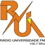 Logo da rádio Rádio Universidade 106.7 FM ao vivo online