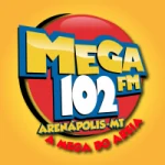 Logo da rádio Rádio Mega 102 FM ao vivo online