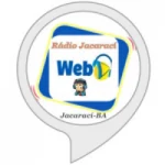 Logo da rádio Rádio Jacarací Web ao vivo online