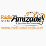 Logo da rádio Rádio Amizade 104.9 FM ao vivo online