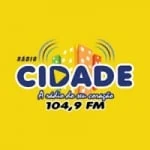 Logo da rádio Rádio Cidade 104.9 FM ao vivo online