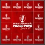 Logo da rádio Rede de Comunicação Voz do Povo ao vivo online