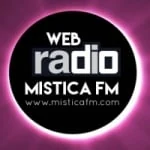 Logo da rádio Mistica FM ao vivo online
