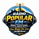 Logo da rádio Rádio Popular FM ao vivo online