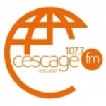 Logo da rádio Rádio Educativa Cescage 107.7 FM ao vivo online