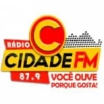 Logo da rádio Rádio Cidade 87.9 FM ao vivo online