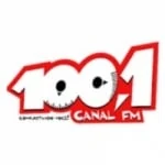 Logo da rádio Rádio Canal 100.1 FM ao vivo online