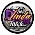 Logo da rádio Rádio Linda FM ao vivo online