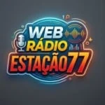 Logo da rádio Web Rádio Estação 77 ao vivo online
