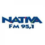 Logo da rádio Rádio Nativa 95.1 FM ao vivo online