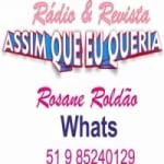 Logo da rádio Rádio Assim Que Eu Queria ao vivo online